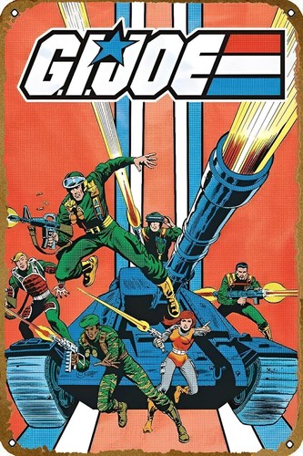 Vintage Collectible Posters - Gi Joe – Poster con serbatoio,