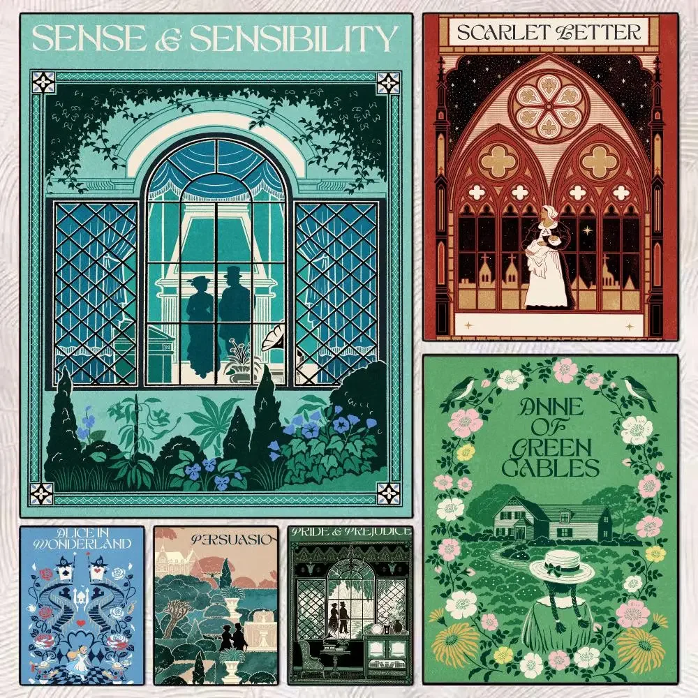 Vintage Collectible Posters - Collezione Vintage: Dipinti e Calligrafie su