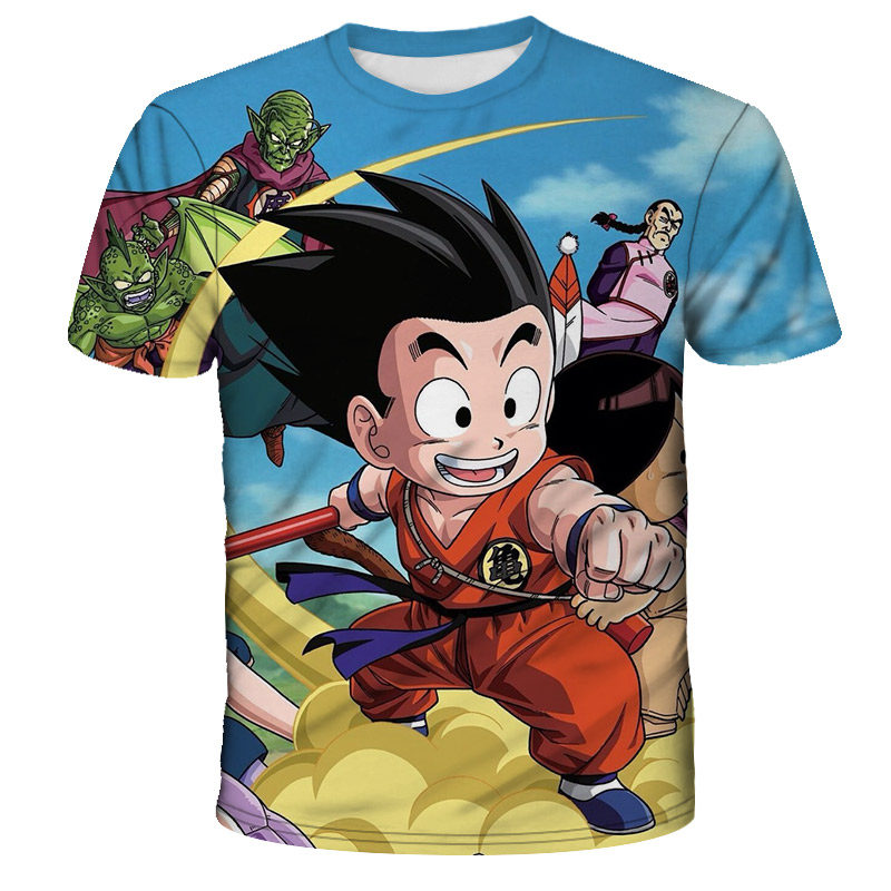 Vintage Collectible Figurines - T-shirt estiva 2026 Dragon Ball per