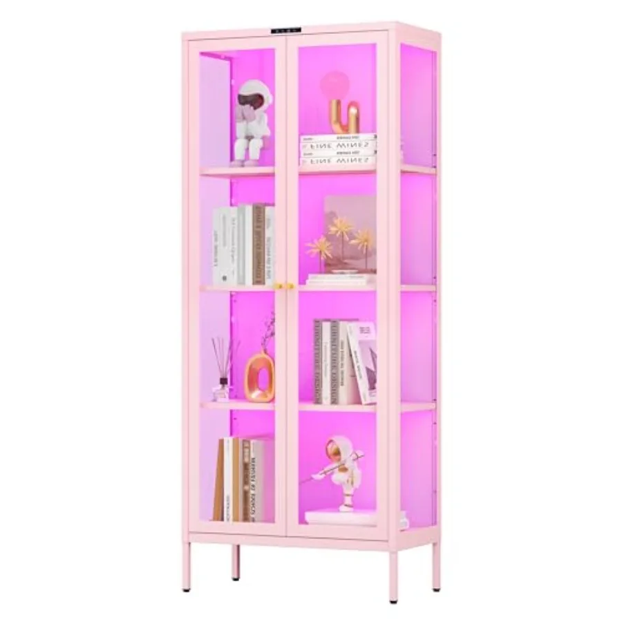 Collectible Collection - Vetrina in vetro 66 con illuminazione