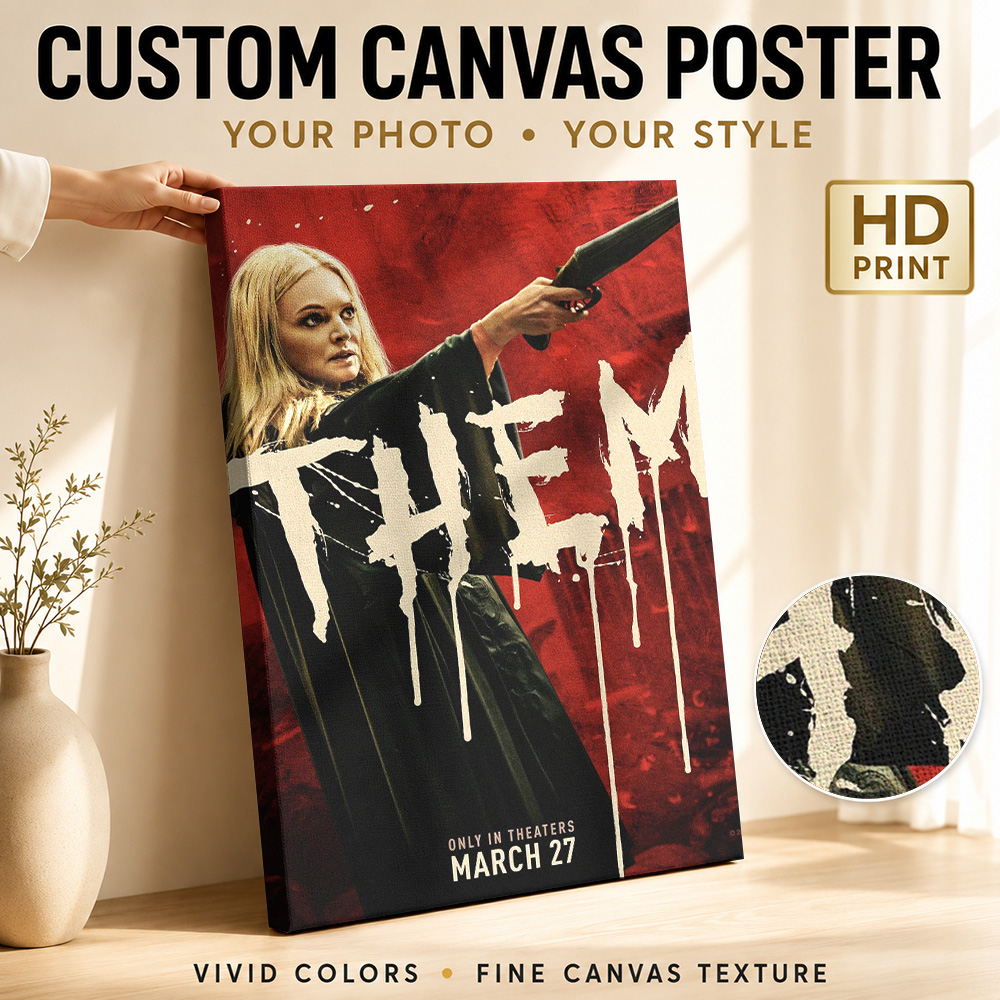 Vintage Collectible Posters - Stampa su Tela del Film 