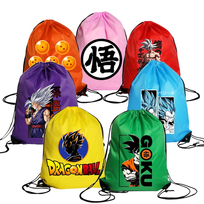 Vintage Collectible Figurines - Zaino con Coulisse Dragon Ball, Stampa