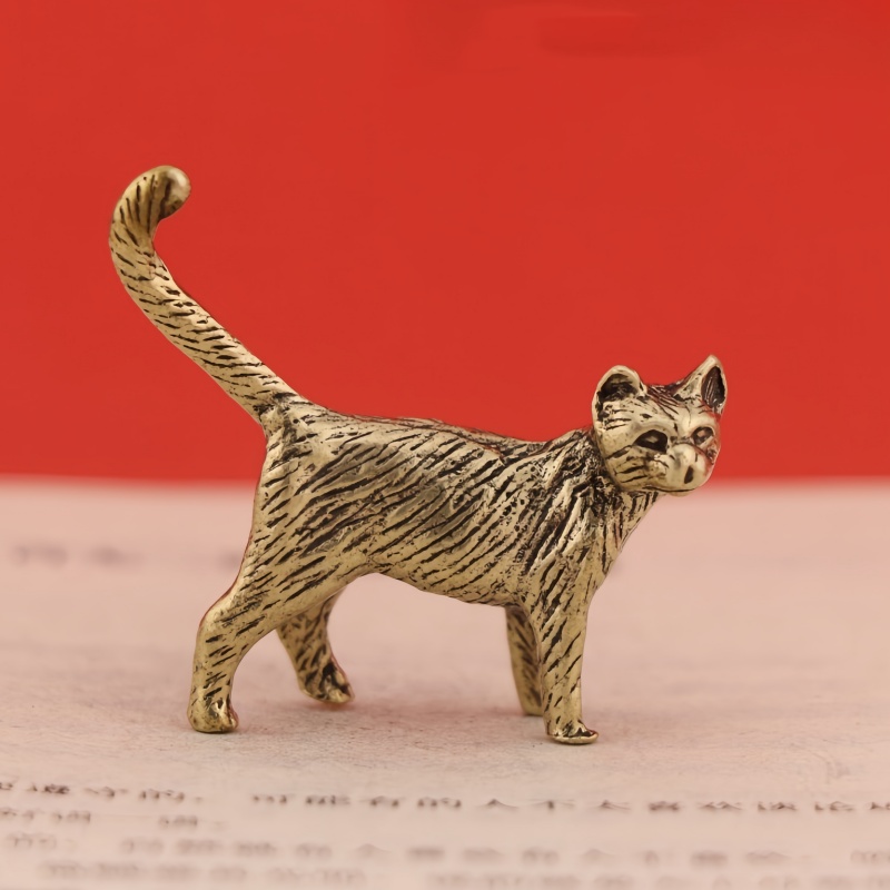 Vintage Collectible Figurines - Statuetta Vintage in Ottone a Forma