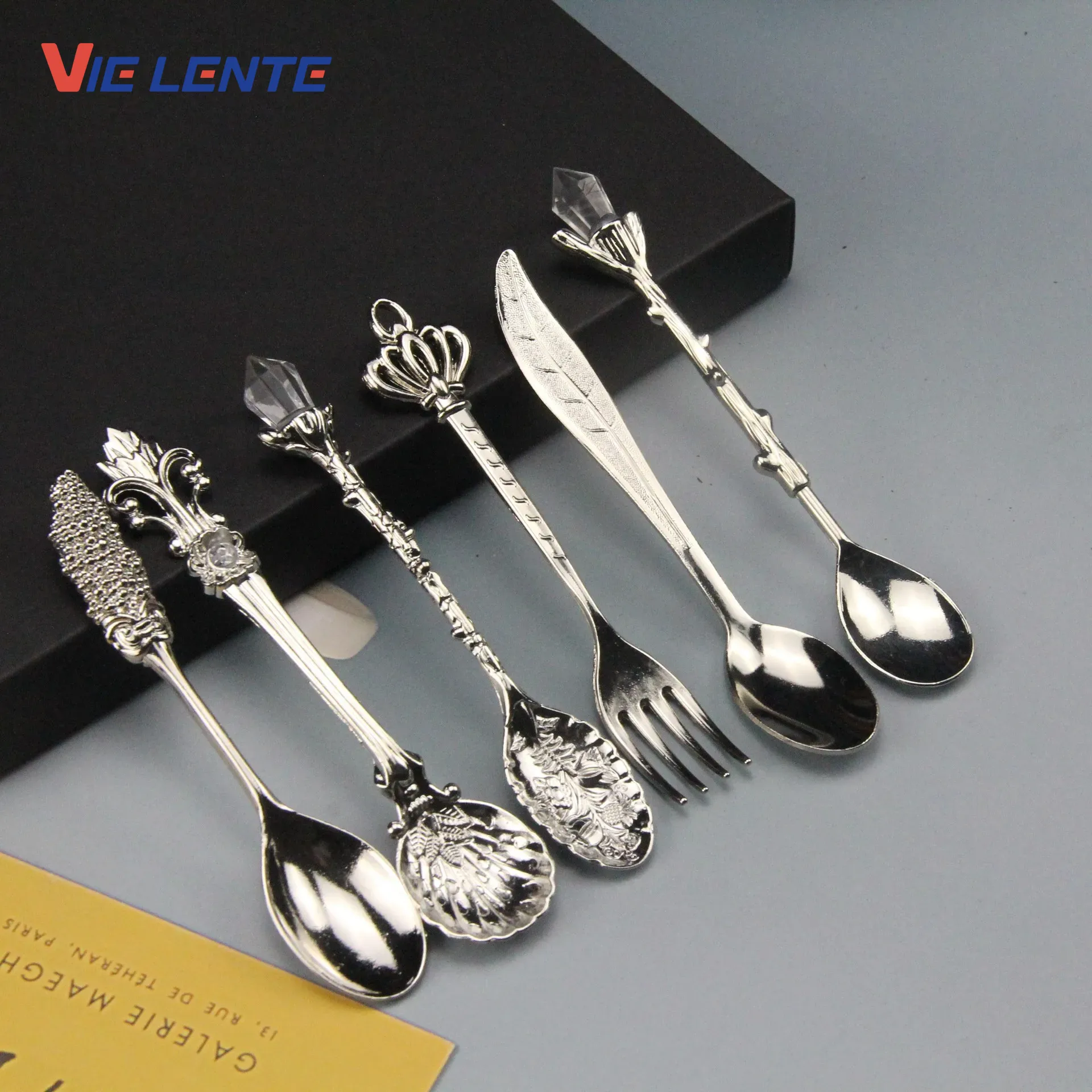 6 pezzi Set cucchiaio da gelat - Vintage Collectible Spoons recensione e prezzo