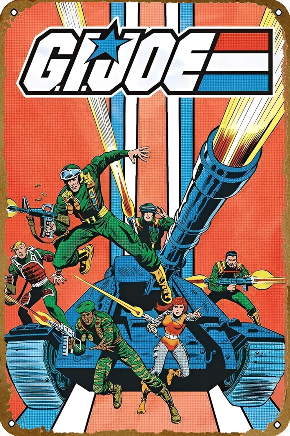 Gi Joe – Tank – Poster Vintage - Vintage Collectible Posters recensione e prezzo