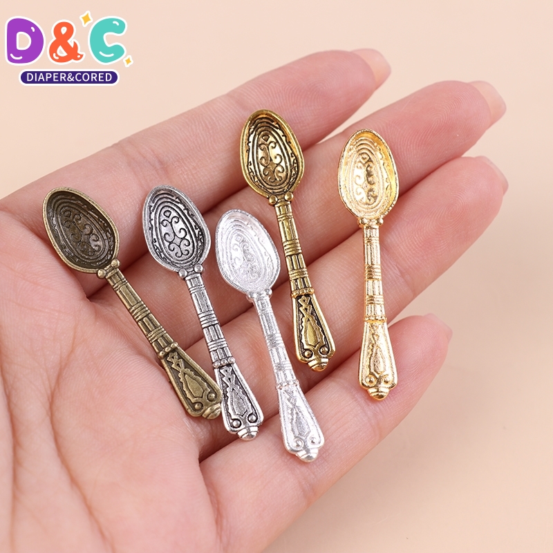 10 pz 1:12 Dollhouse cucchiai  - Vintage Collectible Spoons recensione e prezzo
