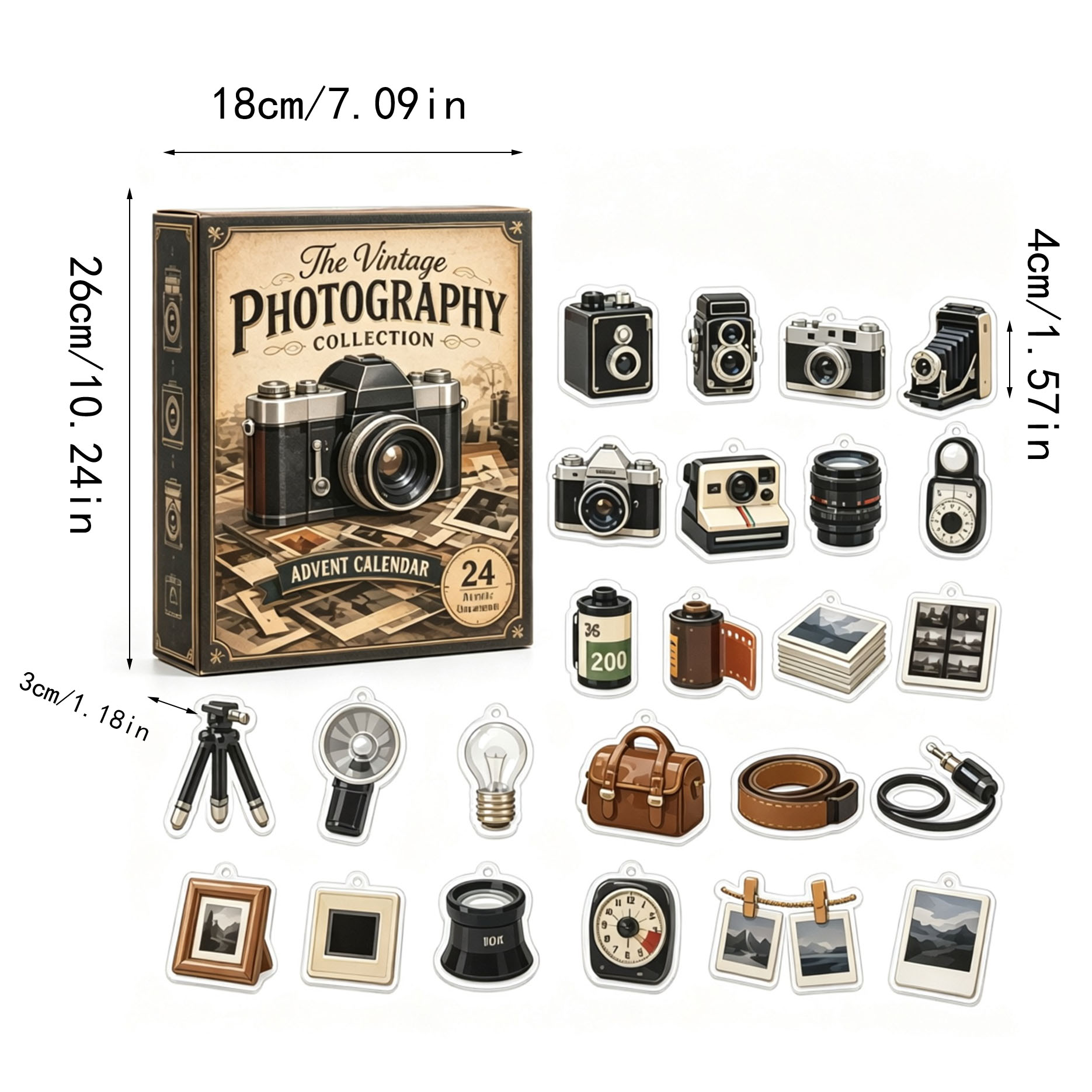2026 Calendario dell'Avvento d - Collectible Vintage Cameras recensione e prezzo