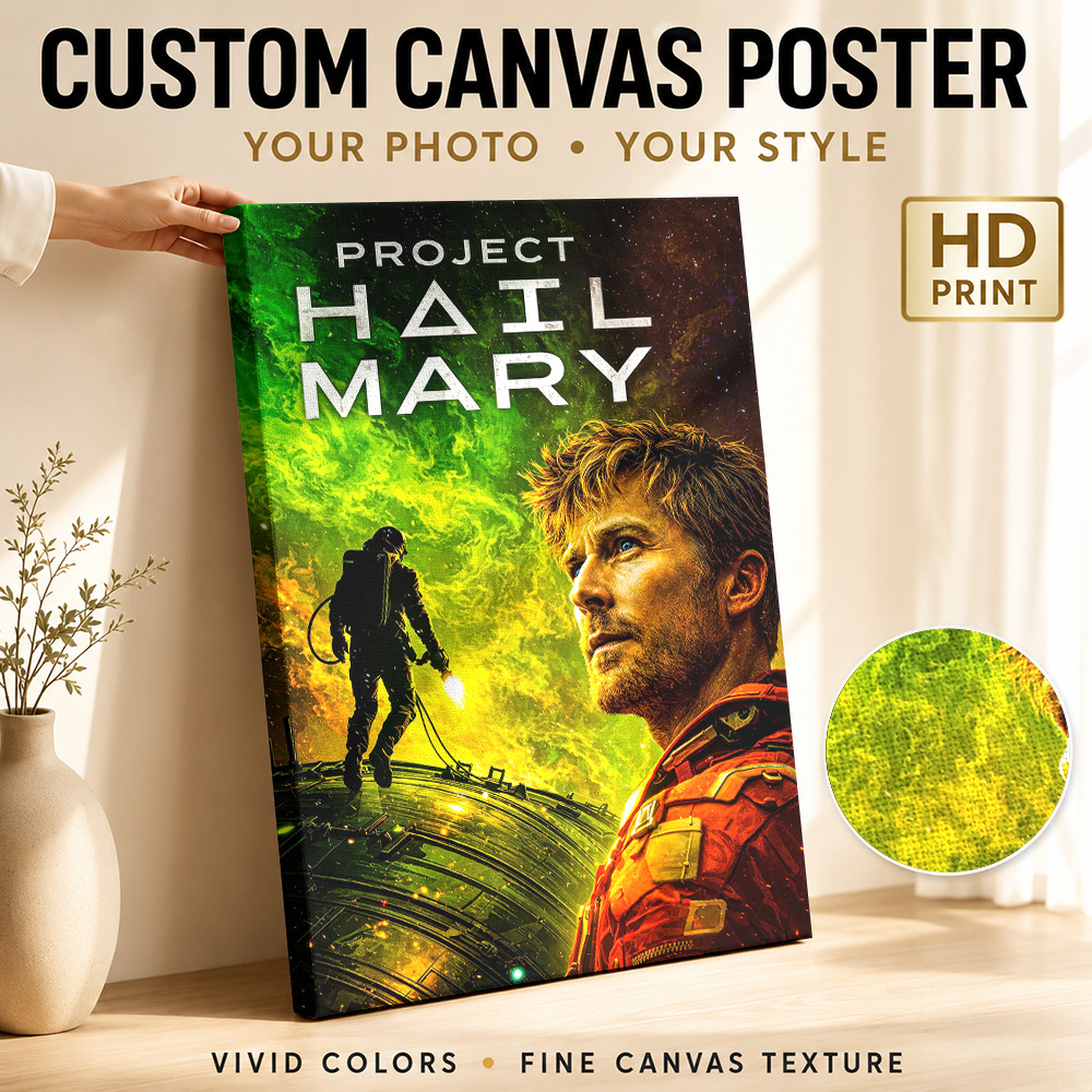 Poster su Tela del Film 