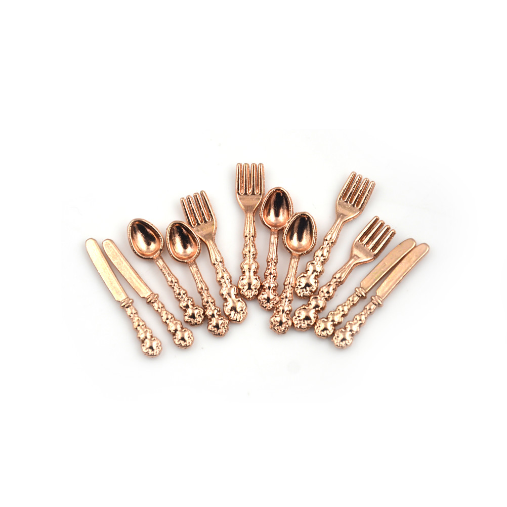 12Pcs 1:12 Mini Vintage Dollho - Vintage Collectible Spoons recensione e prezzo