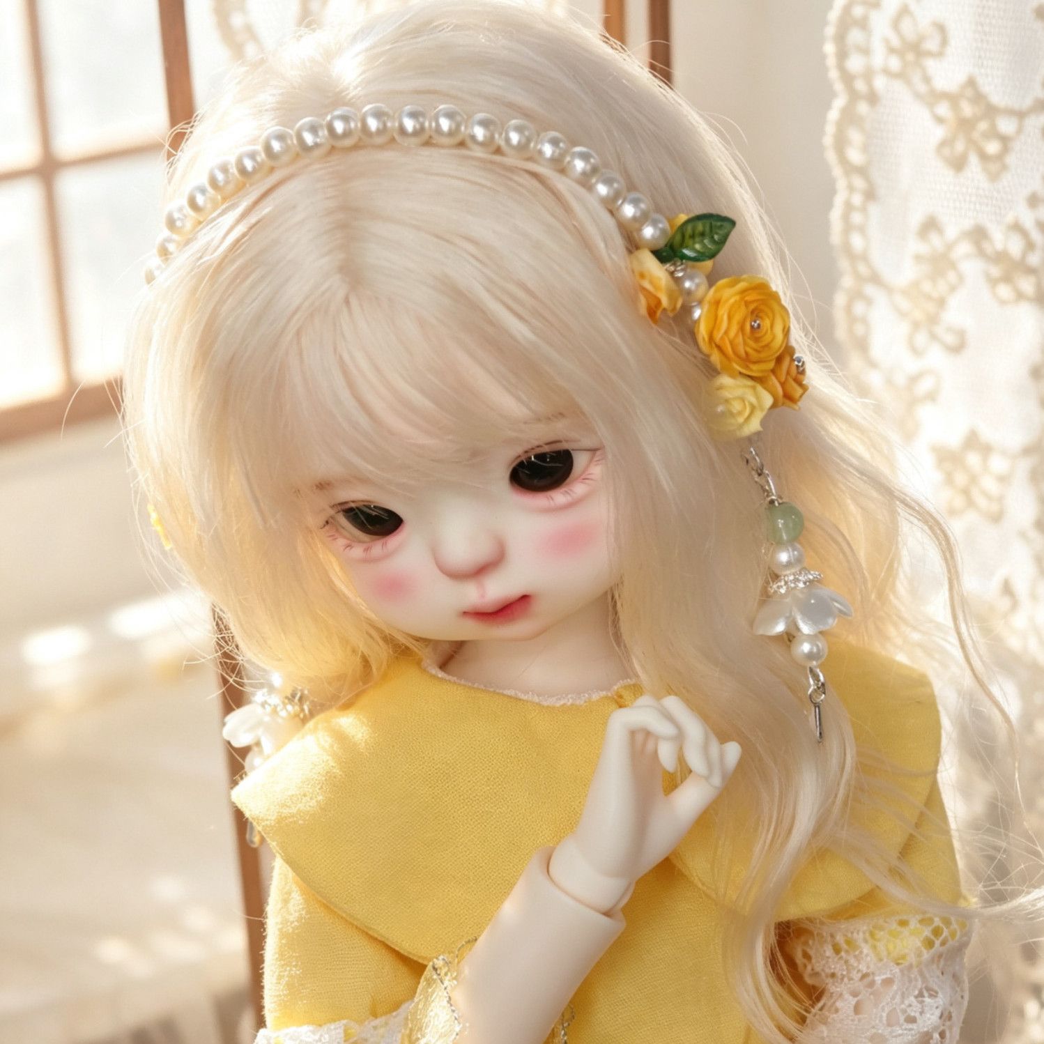 Fascia per capelli con fiori d - Vintage Collectible And Vintage Dolls recensione e prezzo