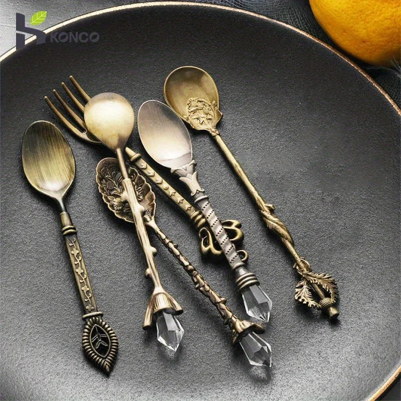 Set di 6 Cucchiai e Forchette  - Vintage Collectible Spoons recensione e prezzo