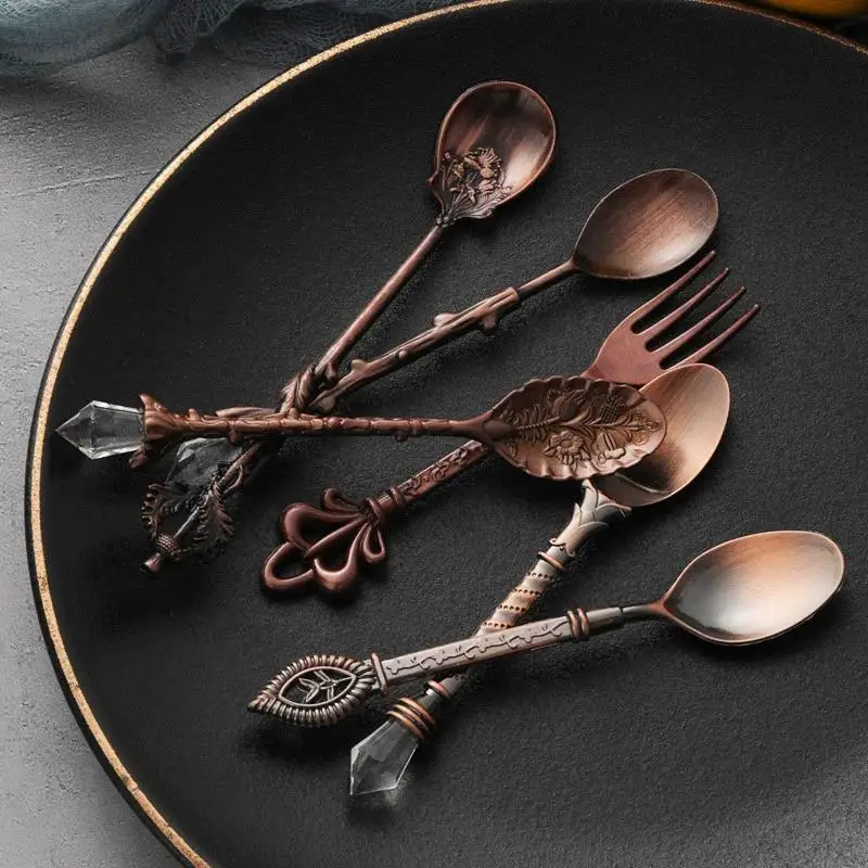Set di 6 Cucchiai e Forchette  - Vintage Collectible Spoons recensione e prezzo
